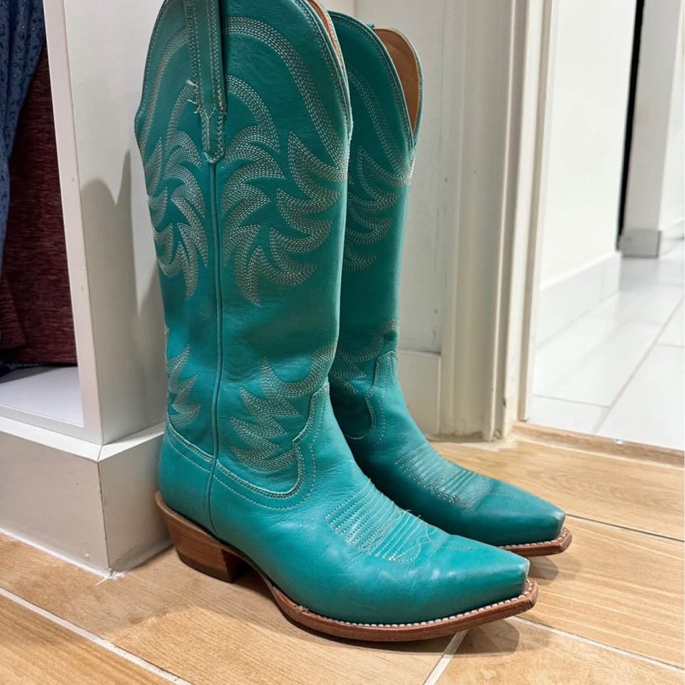 Tecovas Annie Lagoon Boots - Women’s Size 8 - Picture 3 of 9